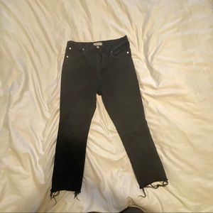 Madewell High Rise Slim Boyjean - Lunar Wash